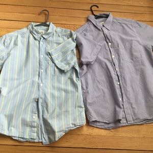 LOT of 2 OLD NAVY Men’s 100% Cotton Shirts